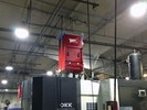 Micro Air machine mounted MM800 eliminates airborne coolant mist generated in machining process.